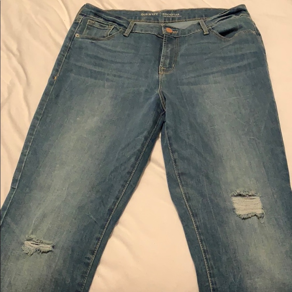 Old Navy rockstar skinny jeans